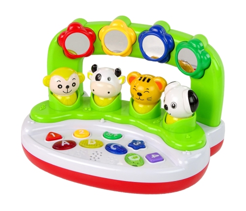 Interactive Animal Toy Learning English Light Sound