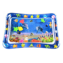 Inflatable Water Mat for Toddlers Sea World Animals