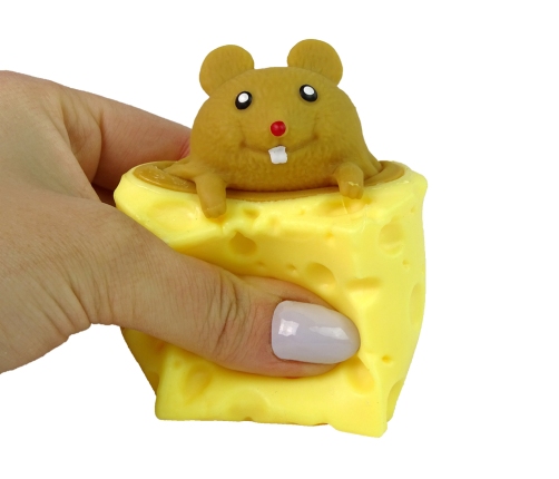 Squishy Cheese Mouse Squishy Sensory Mouse Pop It