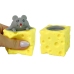 Squishy Cheese Mouse Squishy Sensory Mouse Pop It