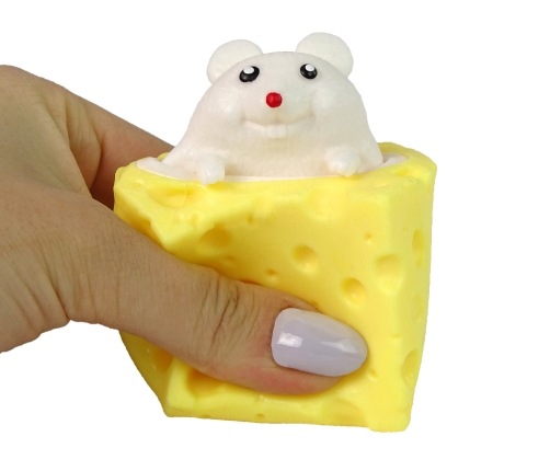 Squishy Cheese Mouse Squishy Sensory Mouse Pop It