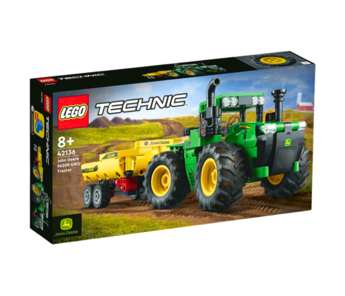 LEGO TECHNIC Bricks John Deere Tractor 9620R 4WD 42136