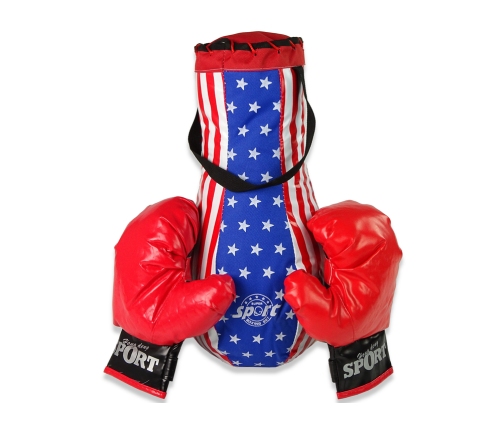 Kids Punch Bag Kit Childrens Mega Boxing Set + Gloves Boxing Bag Set 40 cm