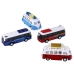 Campers Buses With Friction Drive 1:87 4 Pieces