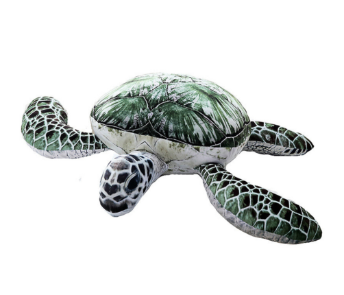 Plush Sea Turtle Mascot 35 cm