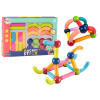 Set of Magnetic Construction Bricks 26El Colorful