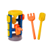 Sand Toys, Large Grinder, Spatula, Rake, Watering Can, Molds