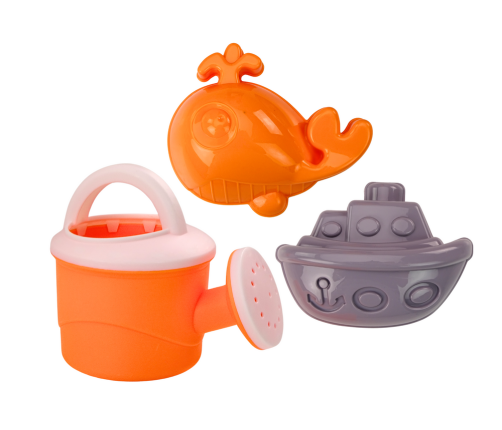 Sand Toys, Large Grinder, Spatula, Rake, Watering Can, Molds