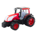 Large Farm Tractor Agricultural Drive Red