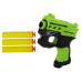 Mini Foam Dart Gun With Suction Cups, green