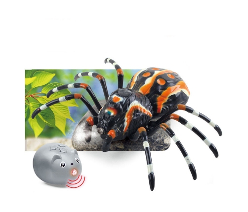 Remote Controlled Spider Tarantula Infrared Black R/C ST