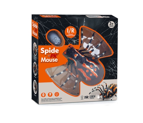 Remote Controlled Spider Tarantula Infrared Black R/C ST