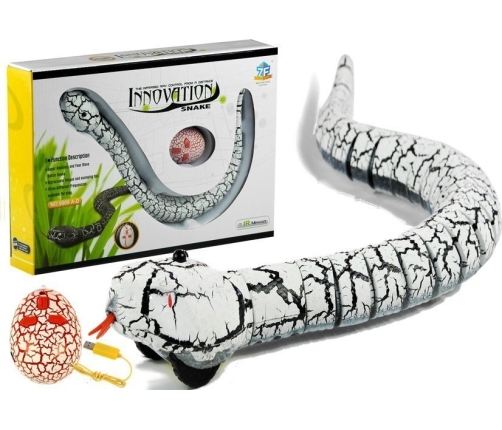 Remote Controlled White Snake