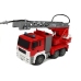 Remote-controlled fire truck with ladder No.4691