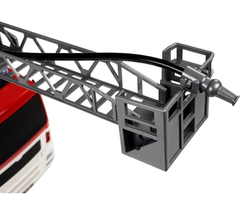 Remote-controlled fire truck with ladder No.4691