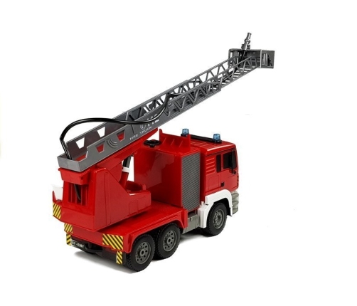 Remote-controlled fire truck with ladder No.4691