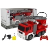 Remote-controlled fire truck with ladder No.4691