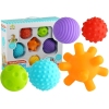 Set for a Baby Sensory Balls 6 pieces