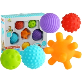 Set for a Baby Sensory Balls 6 pieces