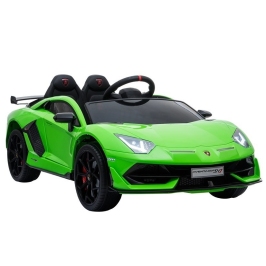 Lamborghini Aventador Electric Ride On Car - Green