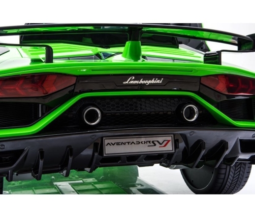 Lamborghini Aventador Electric Ride On Car - Green