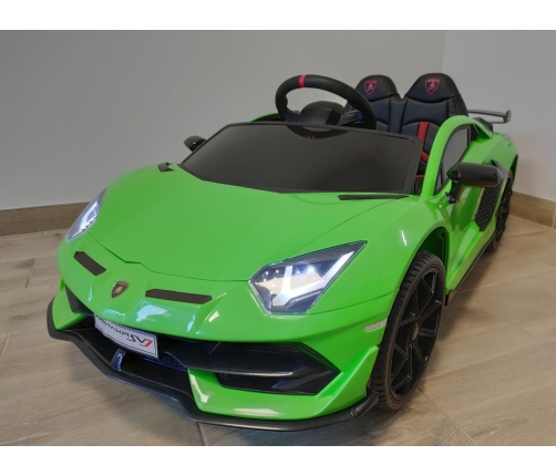 Lamborghini Aventador Electric Ride On Car - Green