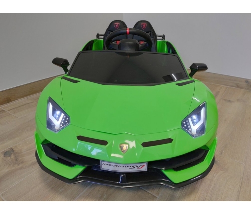 Lamborghini Aventador Electric Ride On Car - Green