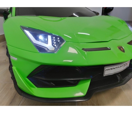 Lamborghini Aventador Electric Ride On Car - Green