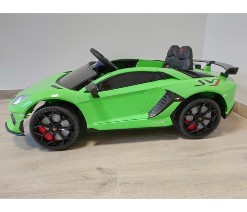 Lamborghini Aventador Electric Ride On Car - Green