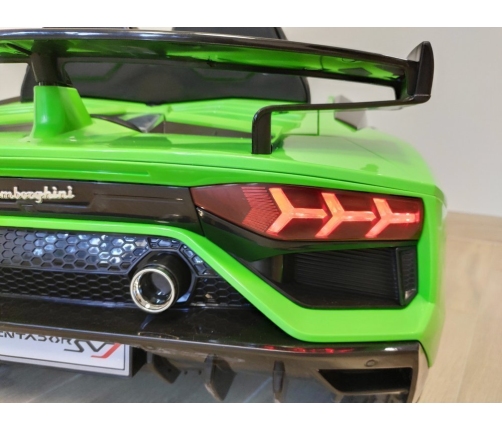 Lamborghini Aventador Electric Ride On Car - Green