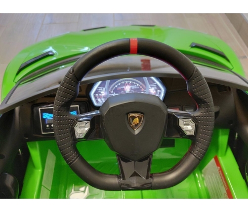 Lamborghini Aventador Electric Ride On Car - Green