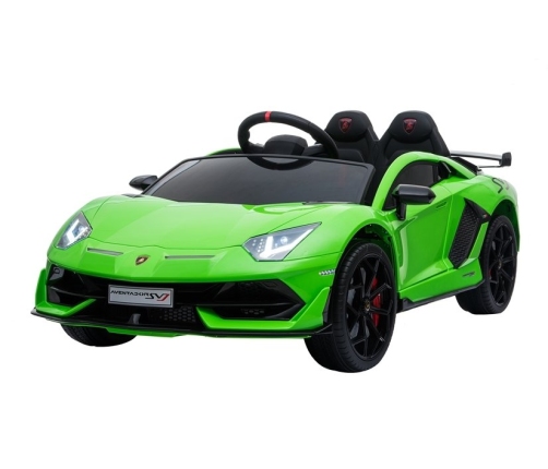 Lamborghini Aventador Electric Ride On Car - Green