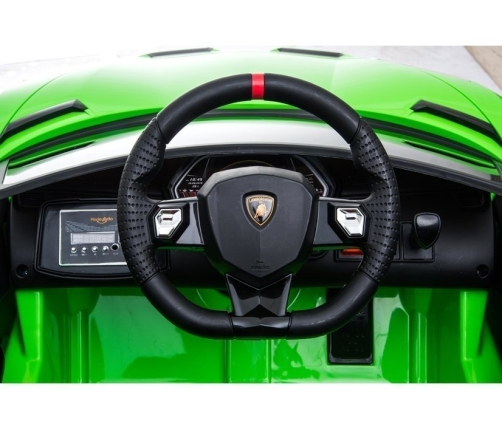 Lamborghini Aventador Electric Ride On Car - Green