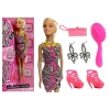 Model Doll Sofi with Accessories Handbag Brush