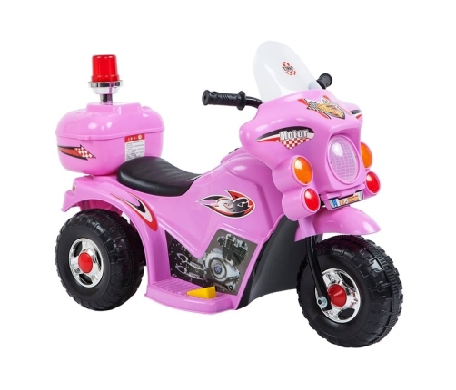 LL999 Electric Ride-On Motorbike Pink