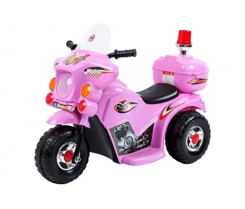 LL999 Electric Ride-On Motorbike Pink