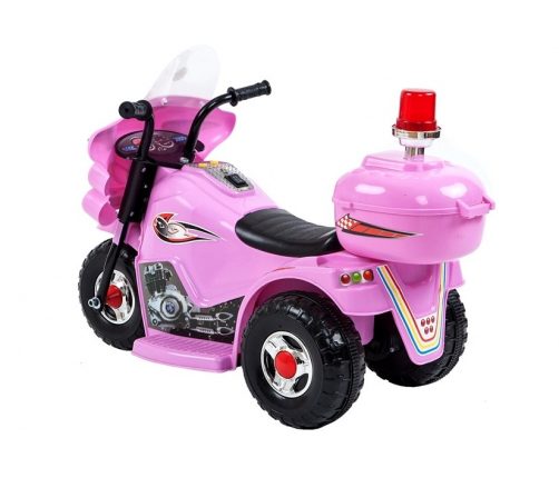 LL999 Electric Ride-On Motorbike Pink