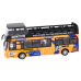 Tourist Coach Double Decker Openable Door Yellow