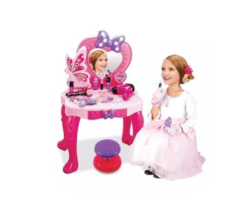 Beauty Set Dressing table for a girl with a mirror, sounds and lights