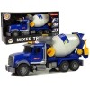 Blue Concrete Mixer Rotating Pear Lights Sounds