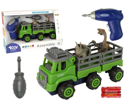 Truck Transport Dinosaurs Screwdriver