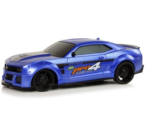 Remote Controlled Sports Car 1:24 Racing Blue Tinted Windows