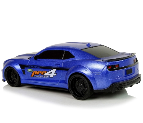 Remote Controlled Sports Car 1:24 Racing Blue Tinted Windows