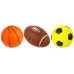 Soft Sports Ball Set 3in1 Football Basketball