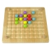 Wooden Ball Game Beads Educational Board Chinese