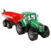 Green Tractor with Red Trailer Fractal Drive