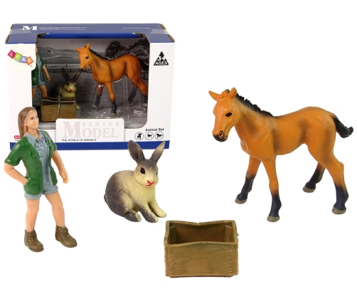 Bright Horse Animals Figure Set.