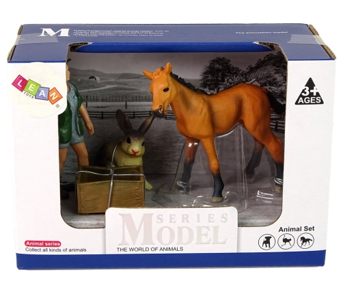 Bright Horse Animals Figure Set.