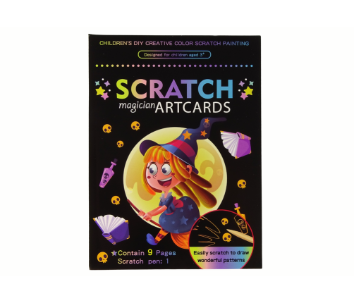 Coloring Scratch Book For Kids Magic