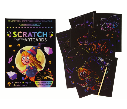 Coloring Scratch Book For Kids Magic